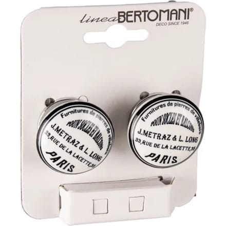 Bertomani Meubelknop Parijs - Keramiek - 36mm - Set Van 2