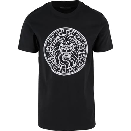 Mister Tee - Lion Face Heren Tshirt - S - Zwart