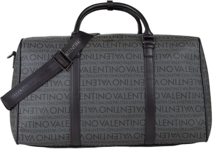 VALENTINO reistas Billion Duffel Bag Grigio / Nero grijs