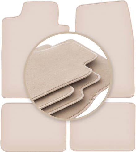 PREMIUM beige vloermatten voor: Dodge Durango I SUV 1997-2003