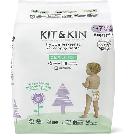 Kit & Kin Luierbroekjes - Maat 7 XXL 16 stuks