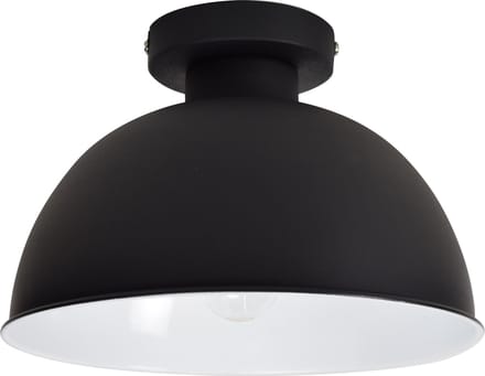 Urban Interiors Industrial Plafondlamp Zwart - Metaal - Ø30