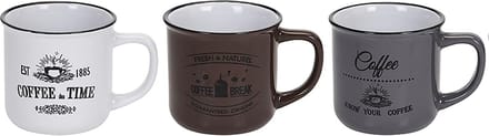 Set 3x koffiemok 330ml (kadoset)