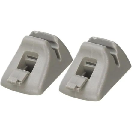 Paire de clips de retenue de pare-soleil gris, pour Ford Focus 2000 2001 2002 2003 2004 2,3l gray