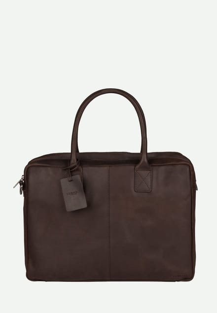 Burkely Fundamentals Vintage Taylor Worker 15.6'' - Laptoptas - Volwassenen - Bruin