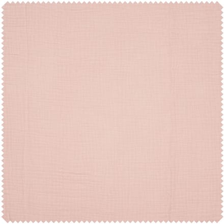 Musselin katoenen stof "Uni" - Blush