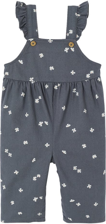 Vertbaudet Salopet voor baby's van bedrukte twill