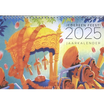 Iedereen Feest 2025 - Jaarkalender - Orbit vzw