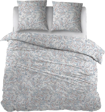 Snoozing Chou Dekbedovertrek - Tweepersoons - 200x200/220 cm - Blauw