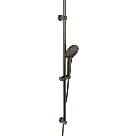 Round glijstangset ø12cm 3 functies Brushed GunMetal