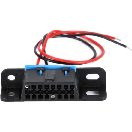 Câble d'alimentation pour prise OBD2 femelle de voiture, test de burn-in, testeur de fil de maintien black