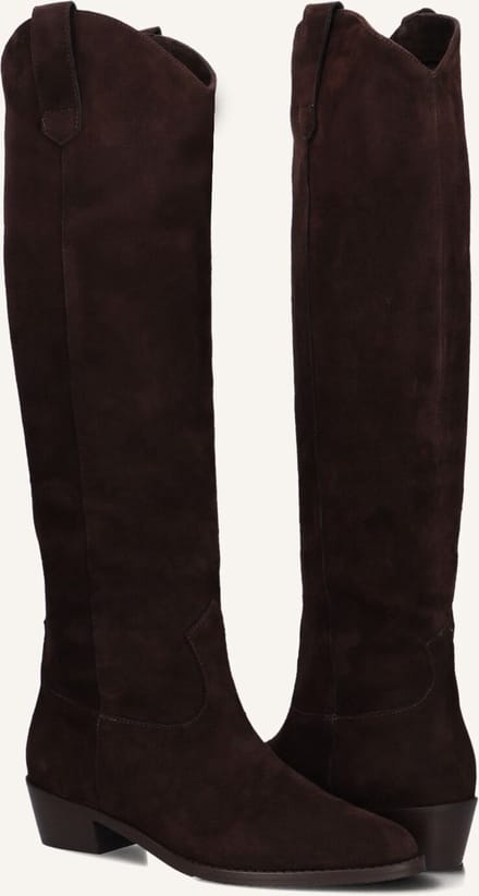 Notre-V 39495 Laarzen - Suède - Dames - Bruin - Maat 41