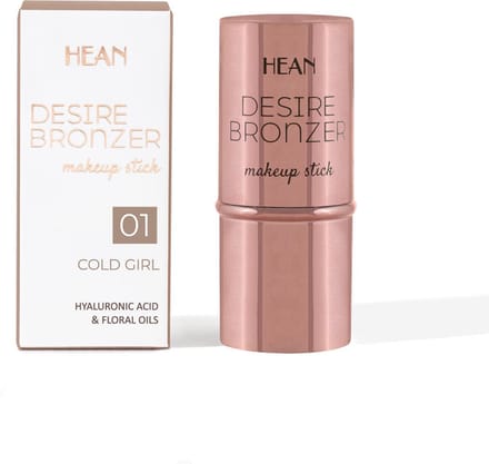 Desire Bronzer Stick, kleur 01 Cold Girl - Hean Cosmetics