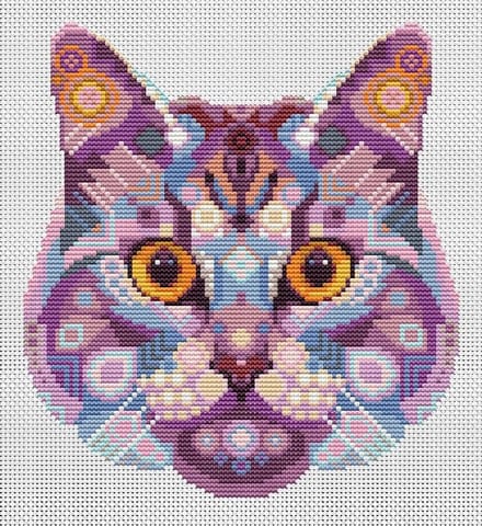 BORDUURPAKKET KAT - Manx - 2445 - Awesome Pattern Studio