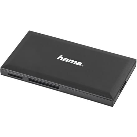 Hama Externe geheugenkaartlezer CompactFlash, Memory stick, Memory stick Duo, Memory stick Pro, Memory stick Pro Duo, Micro-SD, Micro-SDHC,