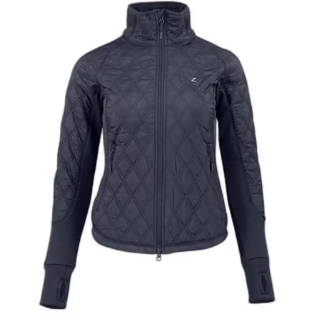Horze Zoe Damesmodel lichtgewicht gevoerde jas, Dark Navy, 34