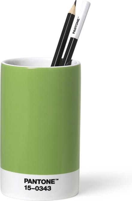 Pantone Pennenhouder 11 X 5 Cm Porselein Groen