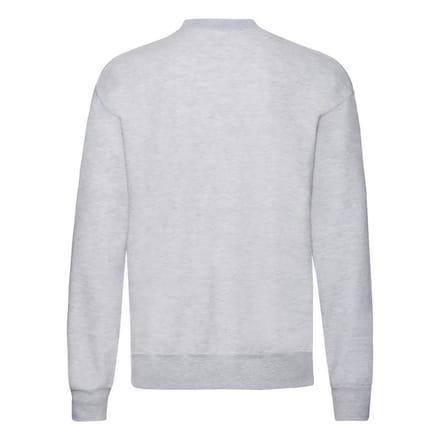 Fruit of the Loom Unisex Sweatshirt met Klassieke Schouder (Heide Grijs)