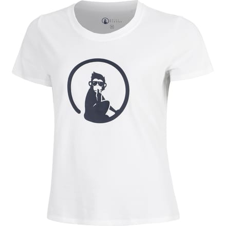 Quiet Please Trainings T-shirt Dames-wit