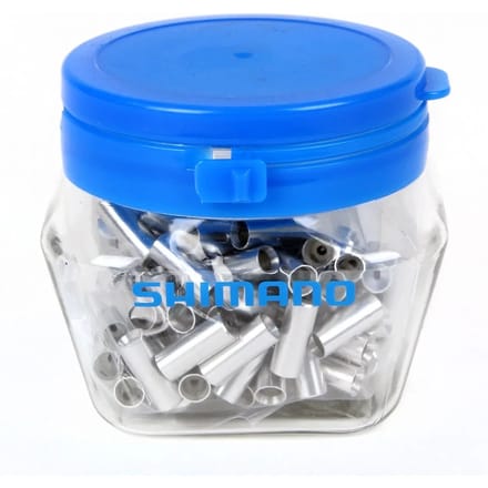 Verzegelde aluminium eindstukken voor achterderailleur Shimano (x100)