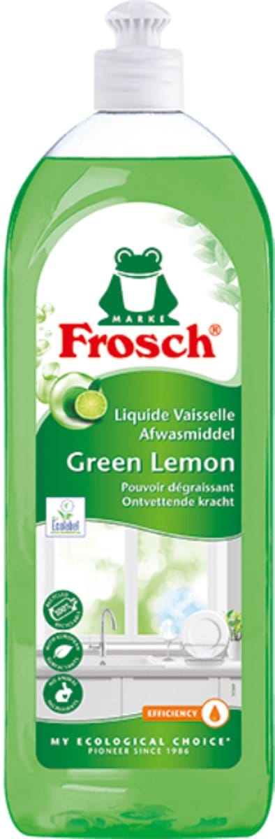 3 x Frosch Handafwasmiddel Green Lemon | 750 ml | ecolabel