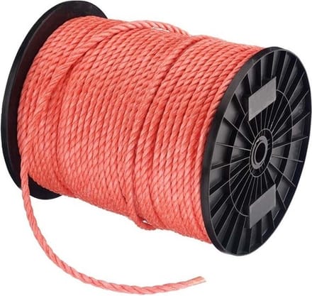 Polypropyleen touw 12mm - 220 meter Oranje