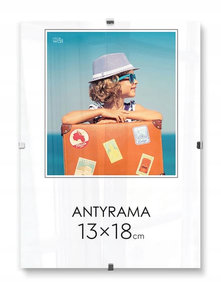 Antyrama 13x18 cm - Plexi & HDF, Klaar om op te hangen