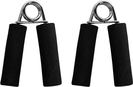 VirtuFit Handknijpers - Foam Handtrainers - 2 Stuks - Zwart