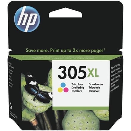 HP 305XL / 3YM63AE - High Capaciteit - Tri-Color (Cyan Magenta Yellow)