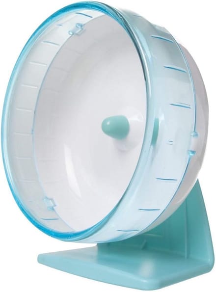 Stil Loopwiel voor Knaagdieren en Hamsters - 12 cm Blauw