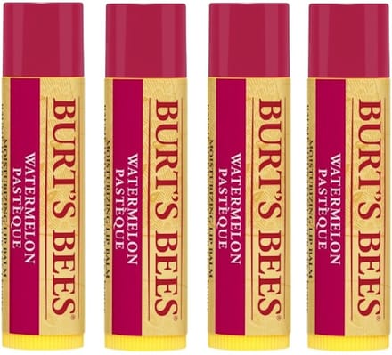BURT'S BEES - Lip Balm Watermelon - 4 Pak