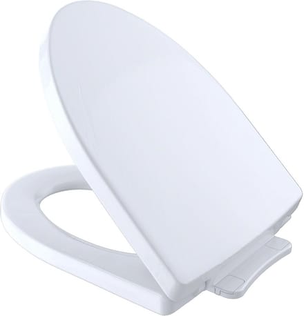 Langwerpige toiletbril met SoftClose sluiting - ergonomisch en onderhoudsvriendelijk