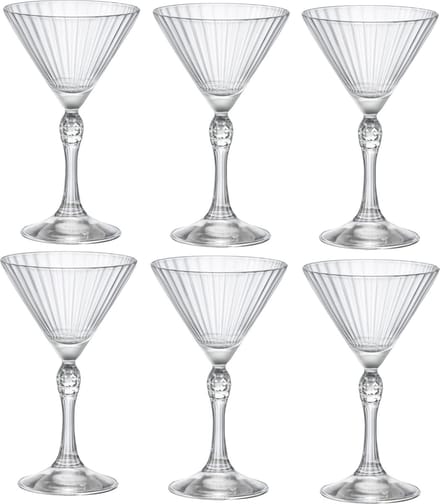 Bormioli America's Martini Small 15.5cl Set 6