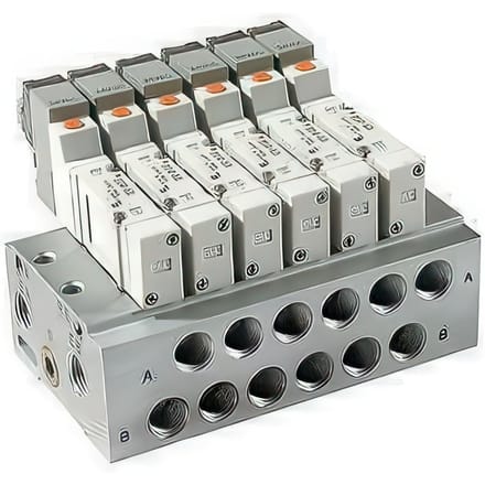 SMC Ventieleiland G Draad Individuele Bedrading - SS5Y5-20-08-00F-Q