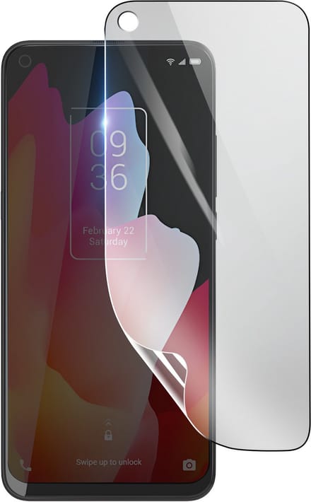3mk, Geschikt voor TCL 10L, Schokbestendige Hydrogel Screenprotector, Transparant