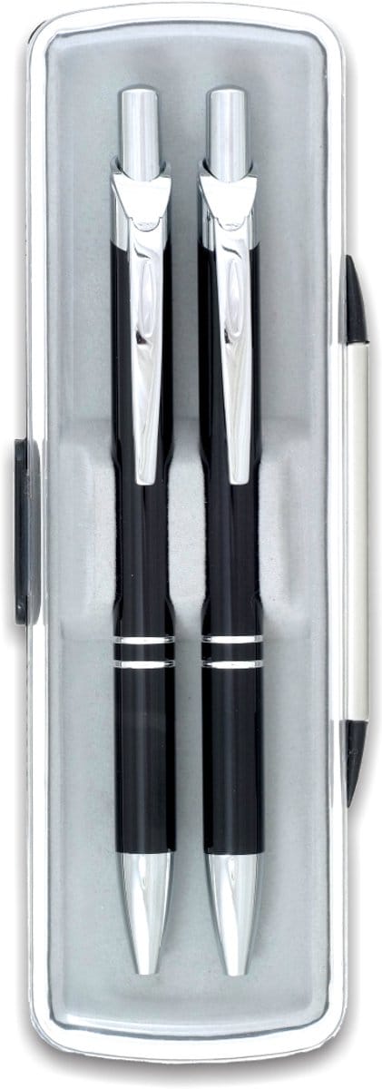 Penmate Lux-set: zwarte vulpen en potlood