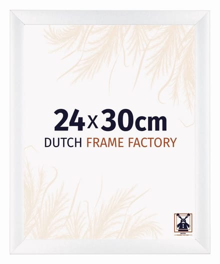 Fotolijst 24x30 cm - MDF - Wit Mat - Praag