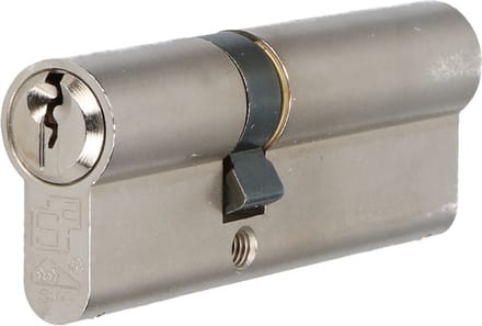 S2 veiligheidscilinder S6 35/55 SKG 2, dubbele profielcilinder (verschillend sluitend)