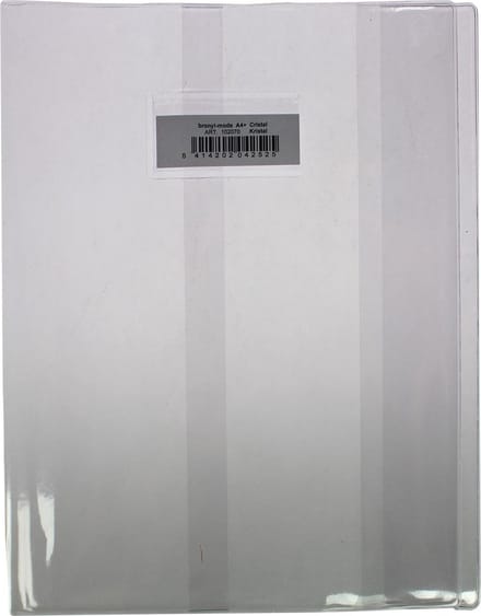 Bronyl - schriftomslag A4 transparant - kristal - 1 stuk