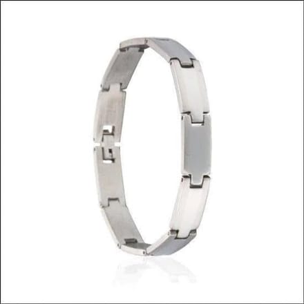Rvs sieraden - Stalen armband zilverkleur - Verkleurt niet - Trendy