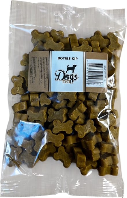 Dogs&Co Snacks 200gram Kip trainers