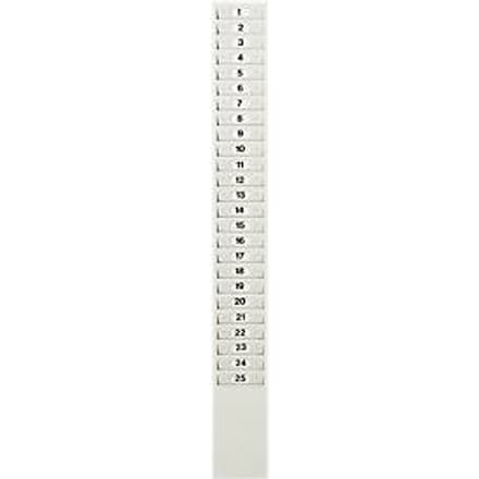 Kaartenhouder voor 25 week-/maandkaarten