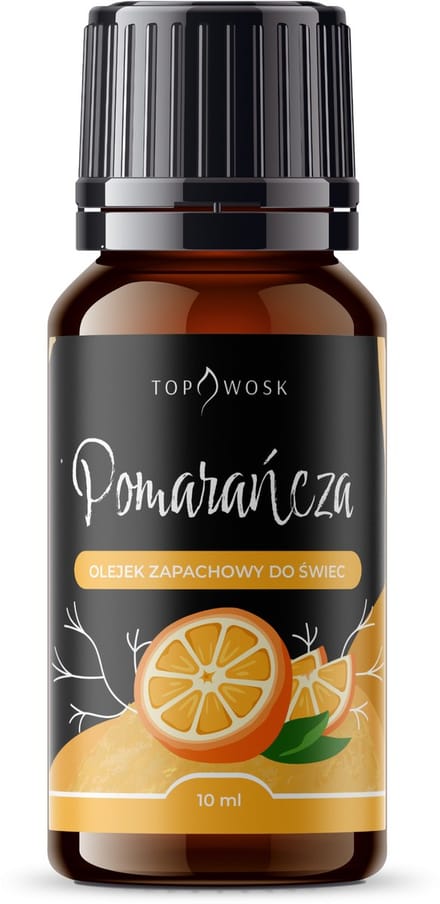 TopWosk - Geurolie voor Kaarsen - Sinaasappel - 10 ml - Rustgevend