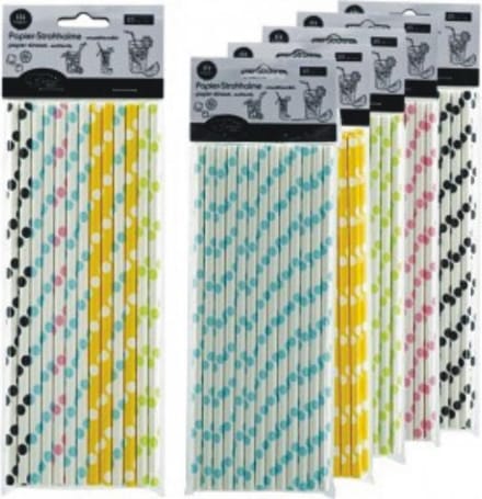Rietjes papier 25 stuks