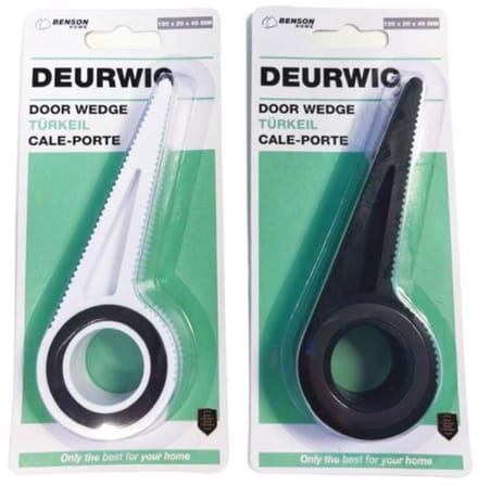 Deurwig - Mix - per stuk - Zwart of Wit
