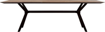 24Designs Metropole Eettafel - L200 X B95 X H78 Cm  - Teakhout