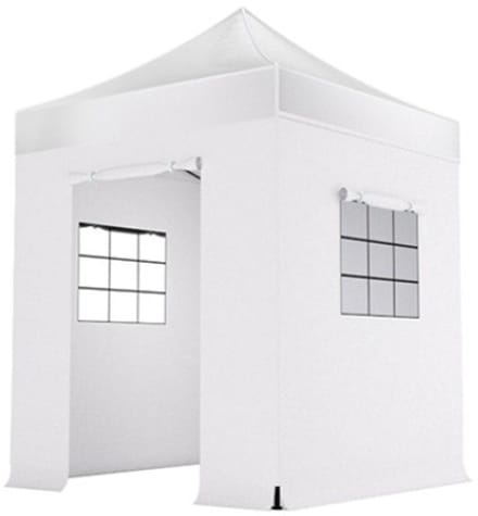 Easy up 2x2m wit luxe partytent opvouwbaar