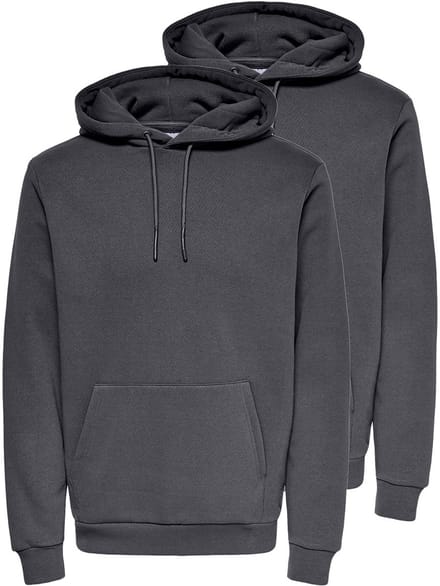 Only & Sons Heren hoddie 2 pack Ceres