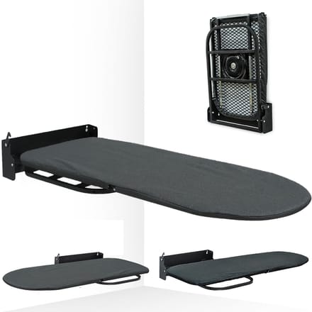 Dailygoods- Strijkplank Inklapbaar 92 x 31 cm - Wandstrijkplank