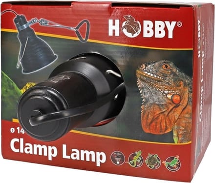 Hobby Terrano Clamp Lamp terrarium klemlamp 14 | 21 cm E27 14CM